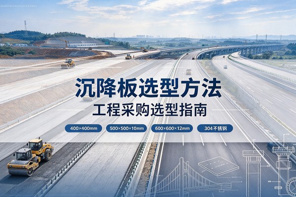 青铜峡沉降板选择方法
